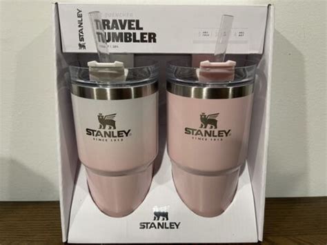 See more Stanley 20 oz Stainless Steel H2.0 Flowstate Q... Share | Add to Watchlist. Picture 1 of 2 ... Sell now. Stanley 20 oz Stainless Steel 2-piece Quencher Tumblers Pink Vibes White Barbie. Lucasfindingtreasures4u (915) 100% positive; Seller's other items Seller's other items; Contact seller; US $124.99. No Interest if paid in full in 6 mo ...